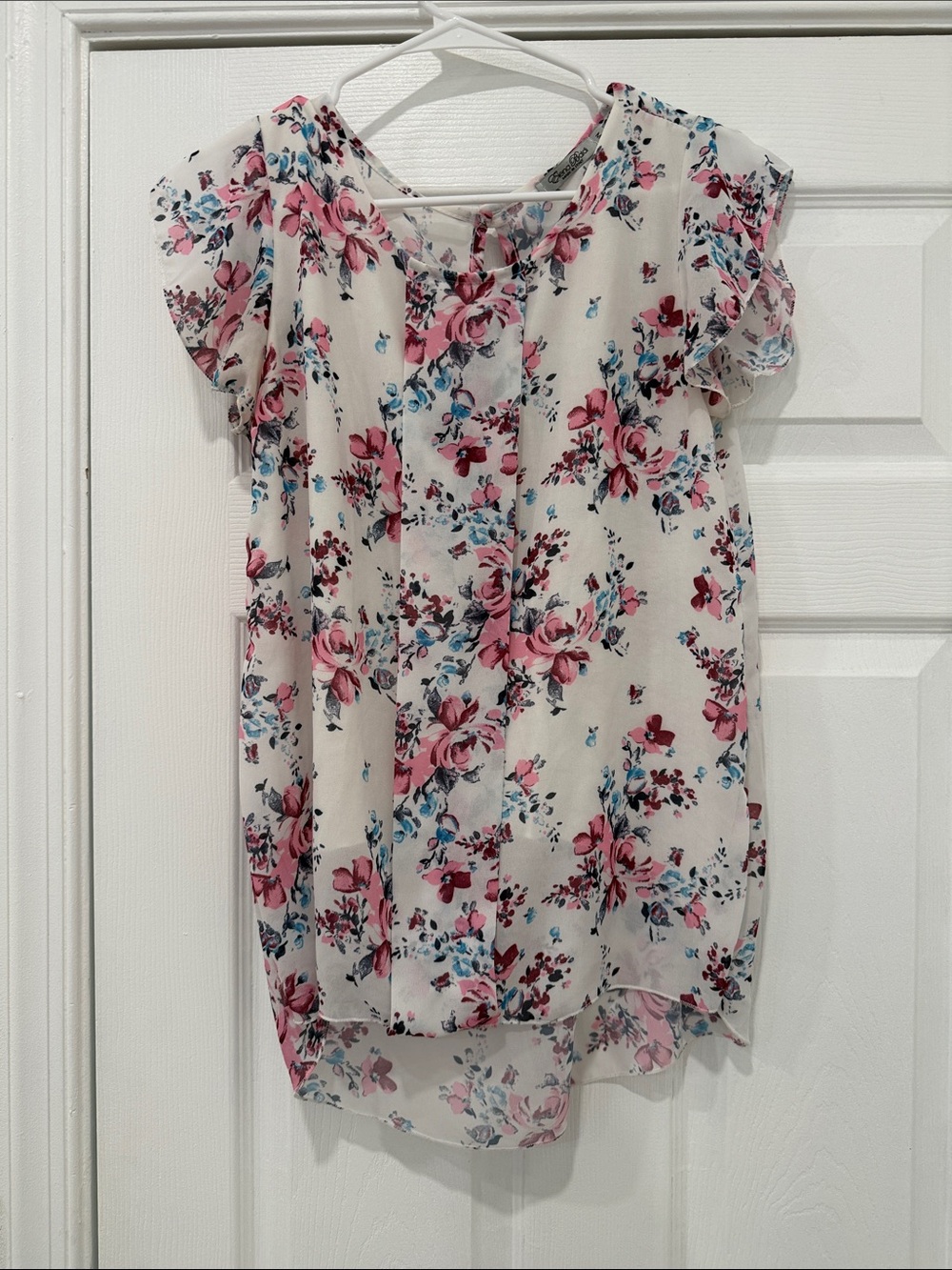 Elena Baldi Floral Blouse